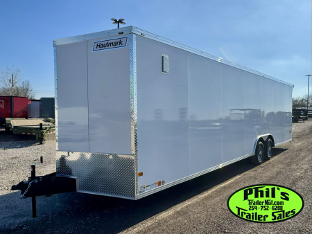 New 2026 Haulmark 8.5X28 TRANSPORT ENCLOSED TRAILER CAR HAULER SCREWLESS .080 EXTERIOR Cargo / Enclosed Trailer