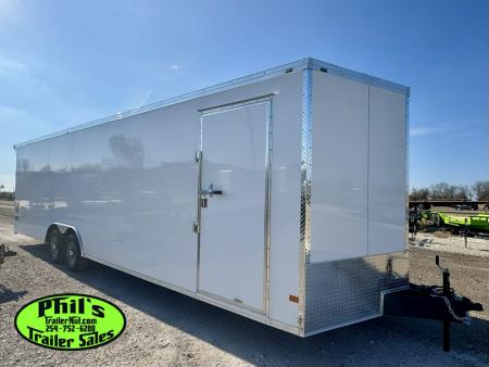 New 2026 Haulmark 8.5X28 TRANSPORT ENCLOSED TRAILER CAR HAULER SCREWLESS .080 EXTERIOR Cargo / Enclosed Trailer