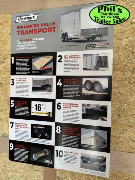New 2026 Haulmark 8.5X28 TRANSPORT ENCLOSED TRAILER CAR HAULER SCREWLESS .080 EXTERIOR Cargo / Enclosed Trailer