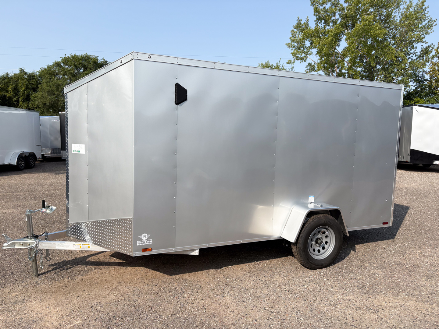 6×12 Enclosed Cargo Trailer photo 7