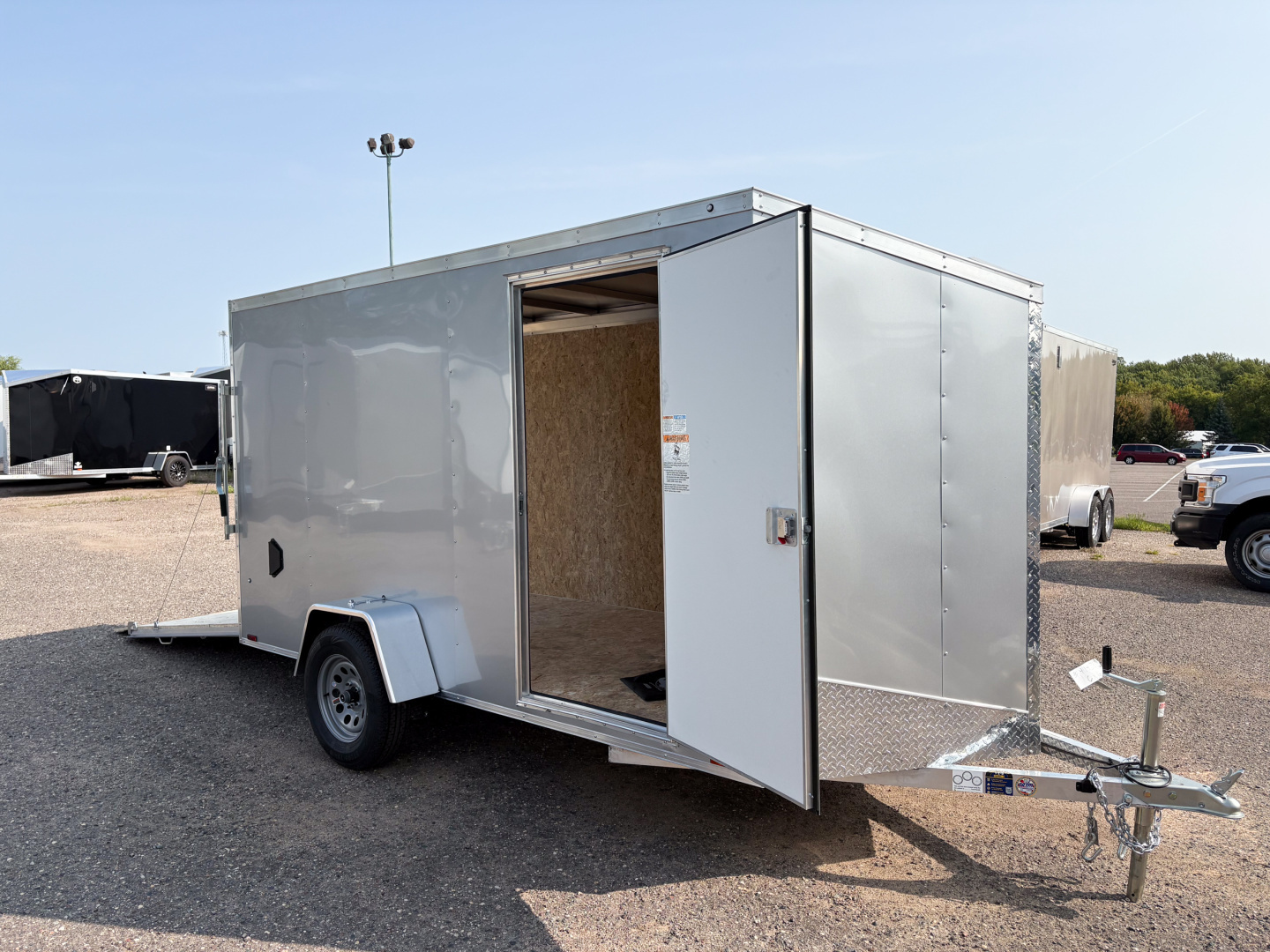 6×12 Enclosed Cargo Trailer photo 9
