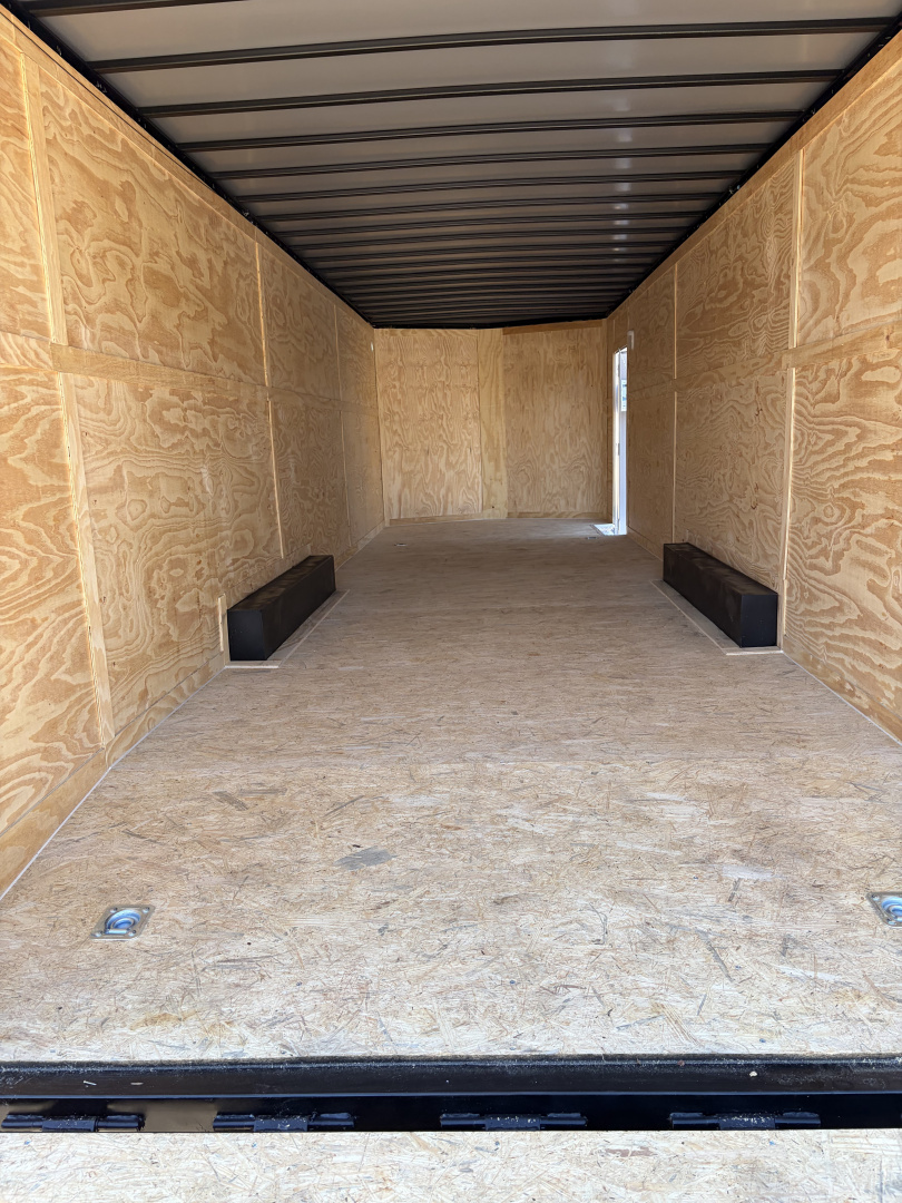 New 2026 Spartan 8.5x28 Enclosed Cargo Trailer, Big Package, 14K GVWR, 12" On Center Frame, Polycor