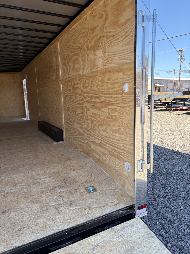 New 2026 Spartan 8.5x28 Enclosed Cargo Trailer, Big Package, 14K GVWR, 12" On Center Frame, Polycor