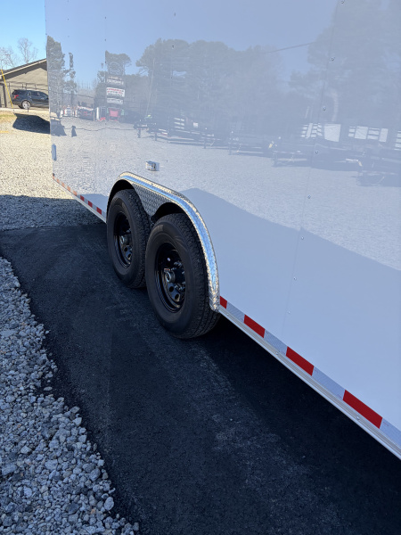 New 2026 Spartan 8.5x28 Enclosed Cargo Trailer, Big Package, 14K GVWR, 12" On Center Frame, Polycor