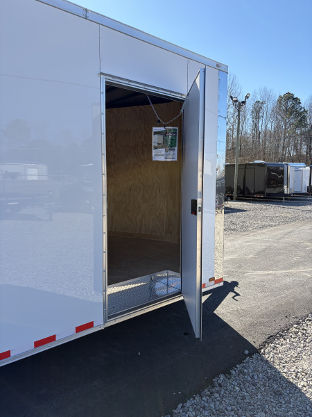 New 2026 Spartan 8.5x28 Enclosed Cargo Trailer, Big Package, 14K GVWR, 12" On Center Frame, Polycor