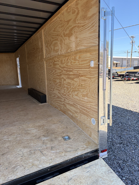 New 2026 Spartan 8.5x28 Enclosed Cargo Trailer, Big Package, 14K GVWR, 12" On Center Frame, Polycor