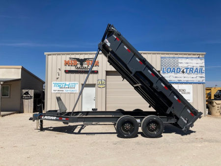 New 2026 Lamar Trailers BD 83 X14  DT - 16K Telescopic Dump W/24  Sides