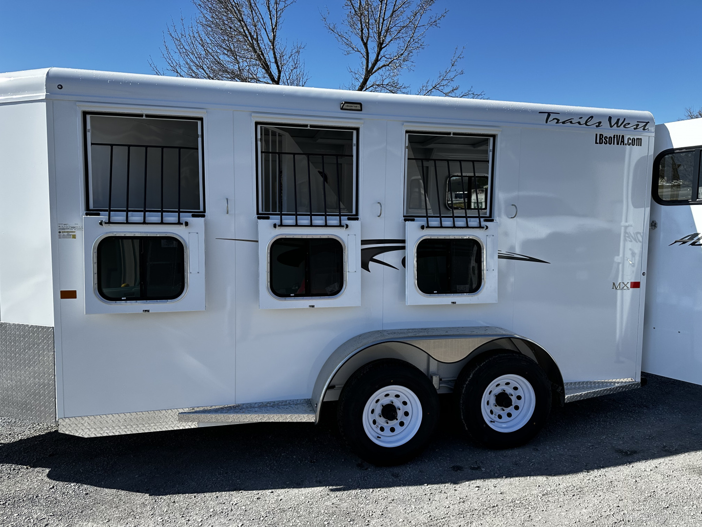 New 2026 Trails West Adventure MX2 3 Horse Slant Load