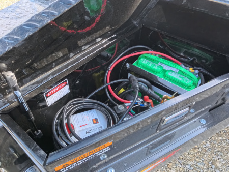 New 2026 H&H Trailers 82 x 24 Electric Tilt Speed Loader Car Hauler, 14k GVWR, Winch Plate, Removeable Fenders, Black