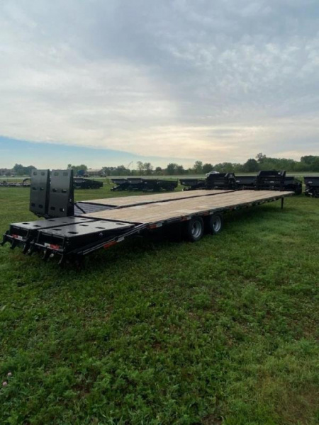 New 2026 Legend Trailers 40' GOOSENECK TA DUALS Deckover Trailer
