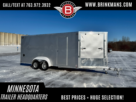 New 2026 Lightning 7X23 Snowmobile Trailer
