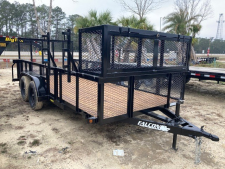 New 2026 Falcon Trailers 6.05x 16 Landscape Trailer