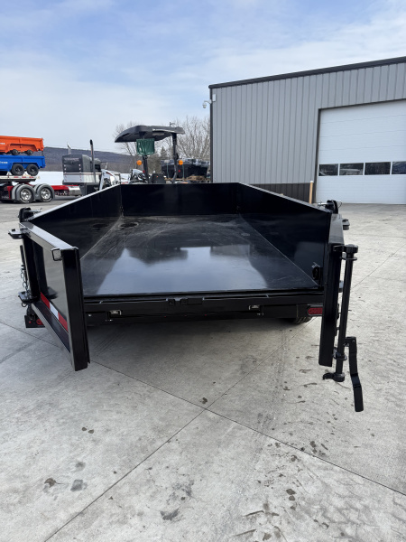 New 2026 Belmont 6x12 Dump Trailer - 10K - Black
