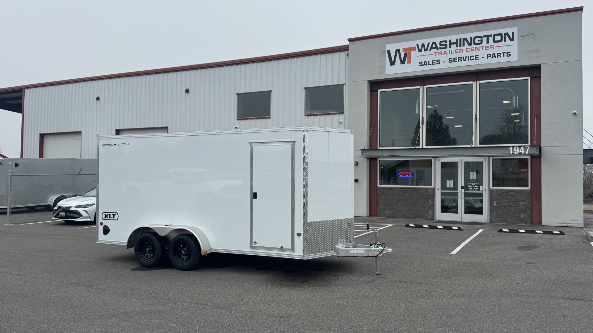 New 2026 Stealth Trailers 7 X 16 Cargo / Enclosed Trailer 7K GVWR