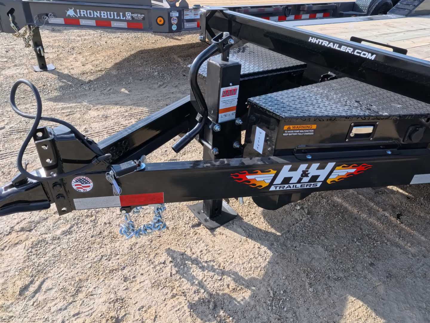 New 2026 H&H Trailers 102 x 24 Electric Tilt Speed Loader Car Hauler, 14k GVWR, Upgraded Tilt Trailer