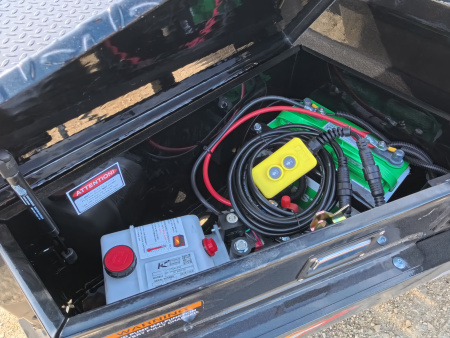 New 2026 H&H Trailers 102 x 24 Electric Tilt Speed Loader Car Hauler, 14k GVWR, Upgraded Tilt Trailer