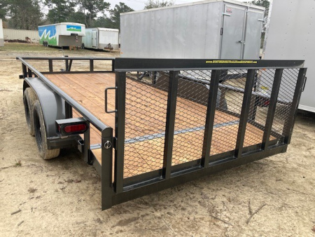 New 2026 Falcon Trailers 6.10x16 TA Utility Trailer