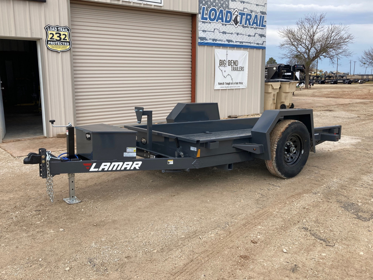 New 2026 Lamar Trailers BS 59"X10' Scissor Hauler 7K
