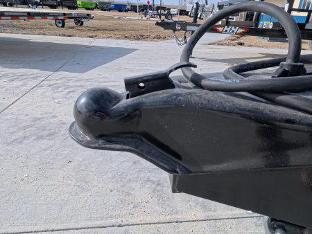 New 2026 H&H Trailers 82 x 20 Electric Tilt Speed Loader Car Hauler, 10k GVWR, Black Tilt Trailer