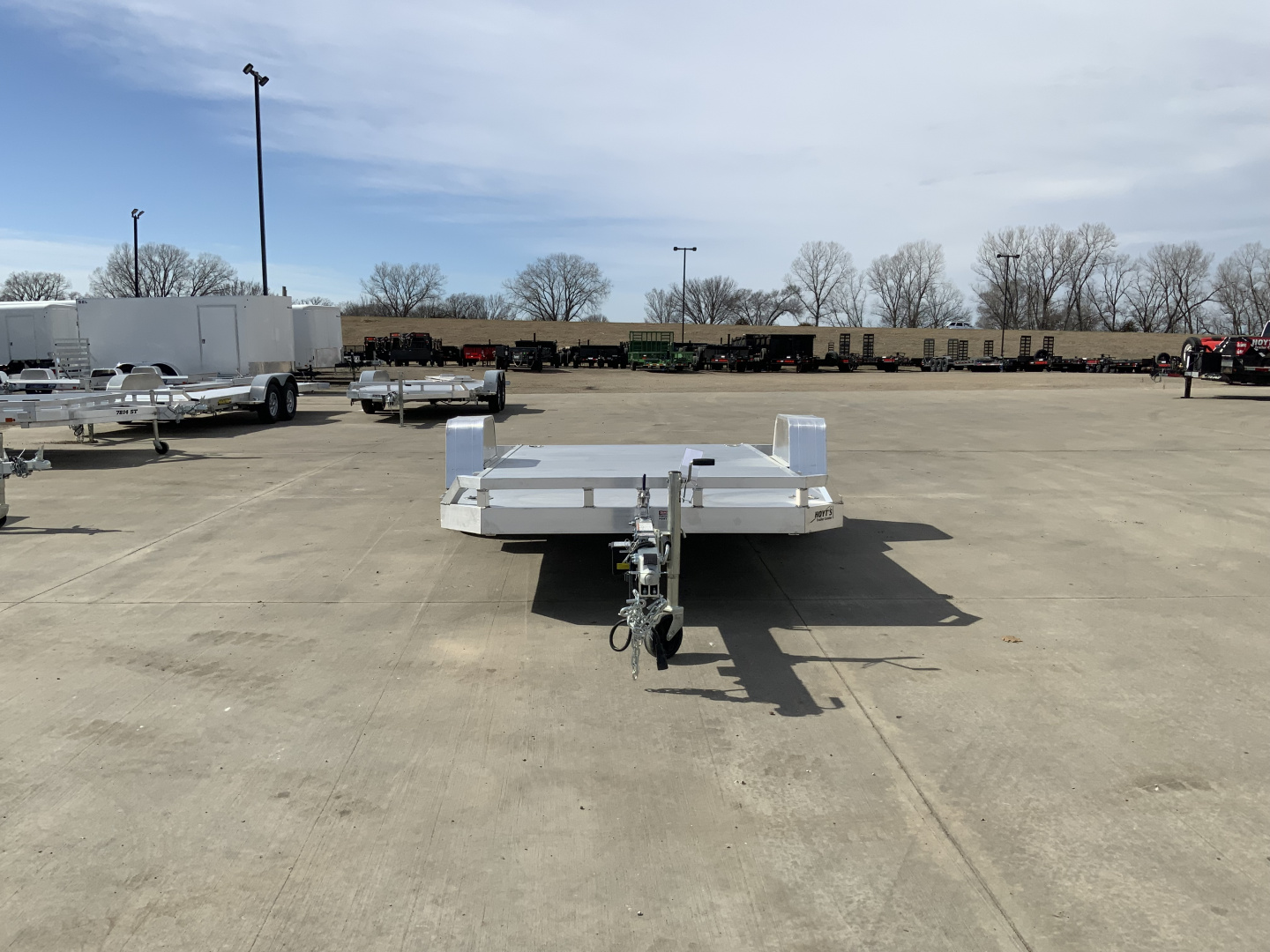 New 2027 Aluma 82 X 14H-TILT-S-EL-RTD Utility Trailer