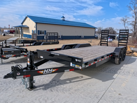 New 2026 H&H Trailers H8220IL-140 Equipment Trailer