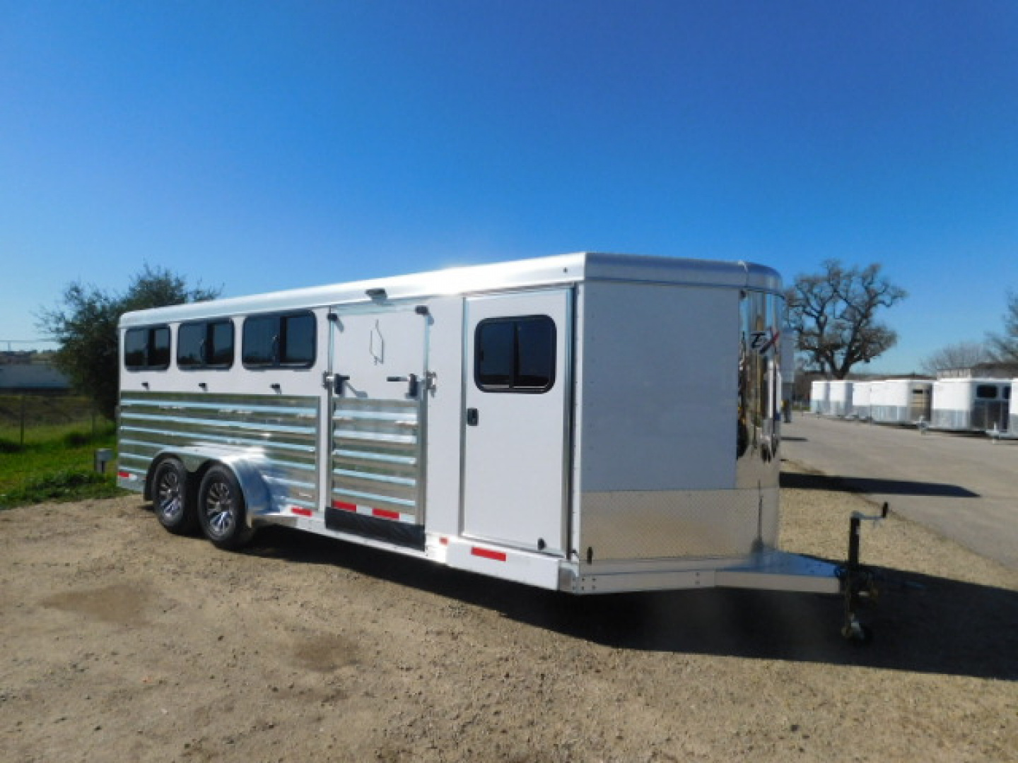 New 2026 Exiss Trailers Exhibitor 720W Stock Trailer