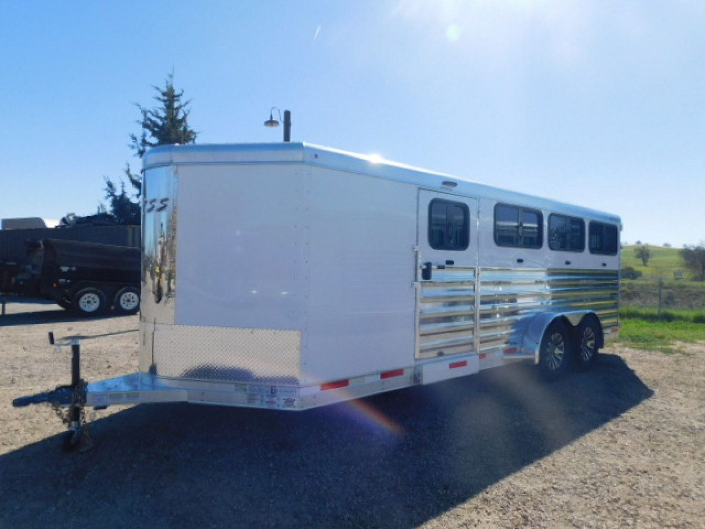 New 2026 Exiss Trailers Exhibitor 720W Stock Trailer