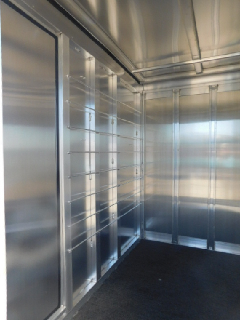 New 2026 Exiss Trailers Exhibitor 720W Stock Trailer