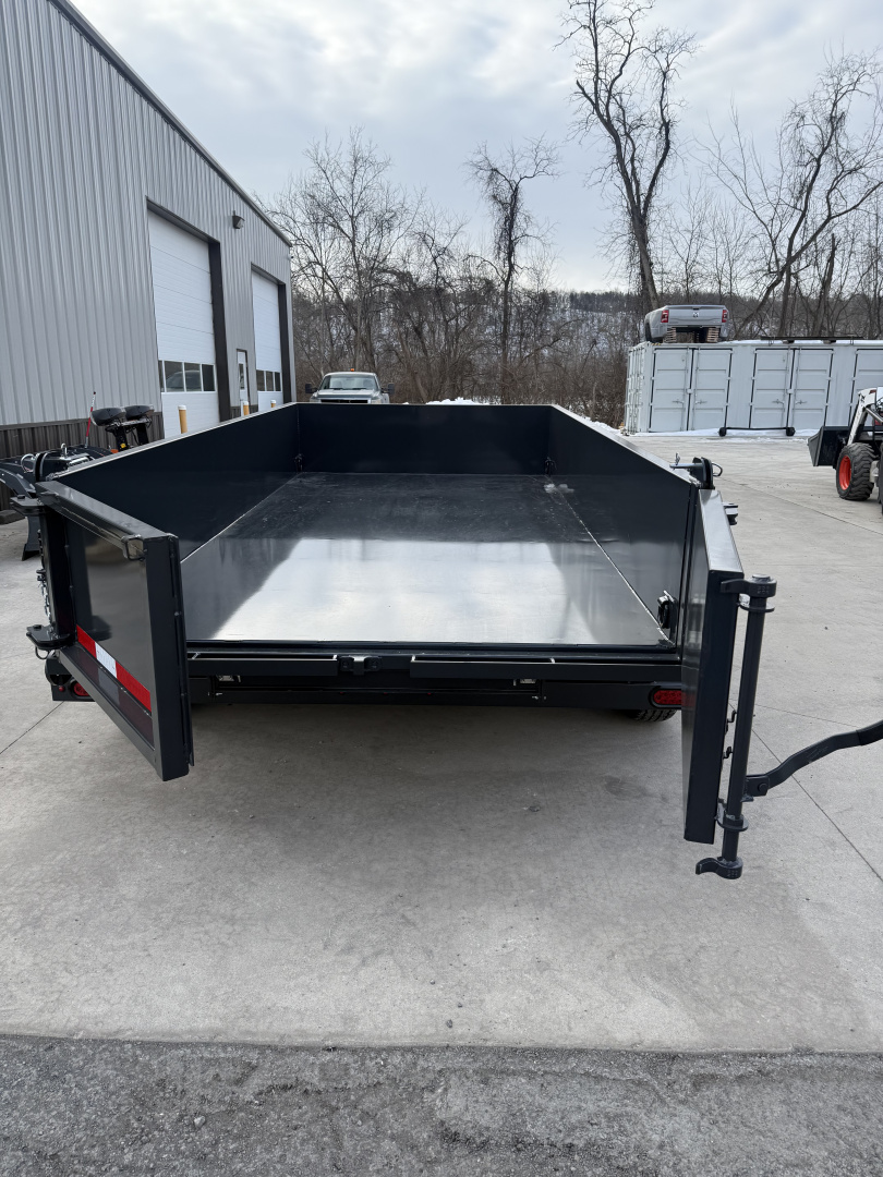 New 2026 Belmont 6x12 Dump Trailer - 10K - CHARCOAL