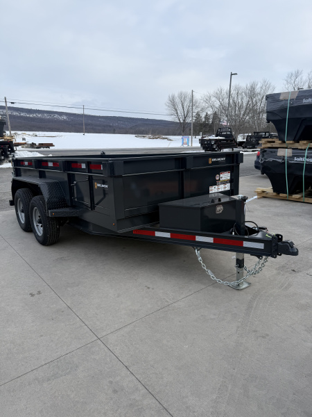 New 2026 Belmont 6x12 Dump Trailer - 10K - CHARCOAL