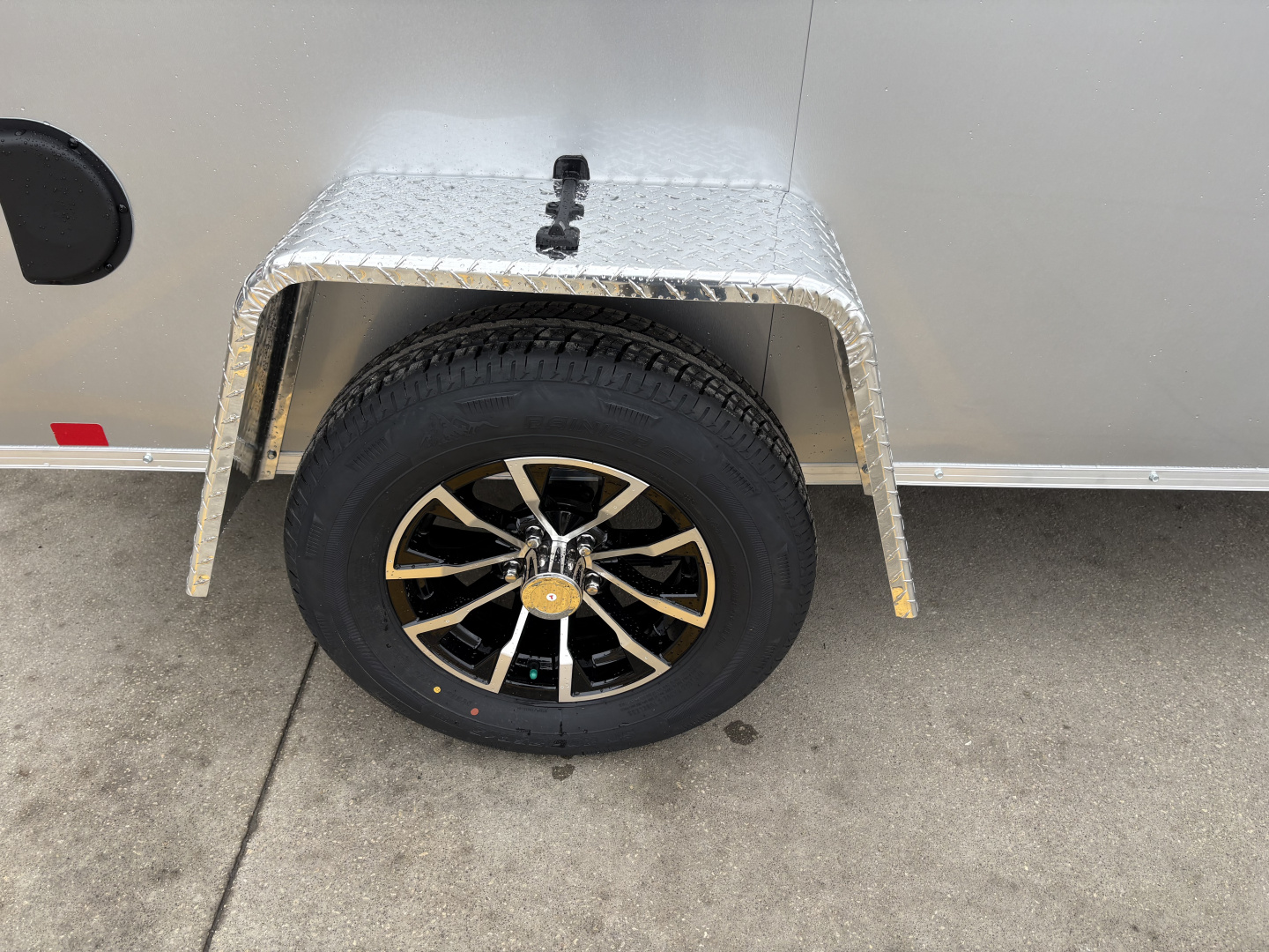 New 2026 IMPACT TRAILERS 5X8 QUAKE RAMP DOOR SILVER Cargo / Enclosed Trailer