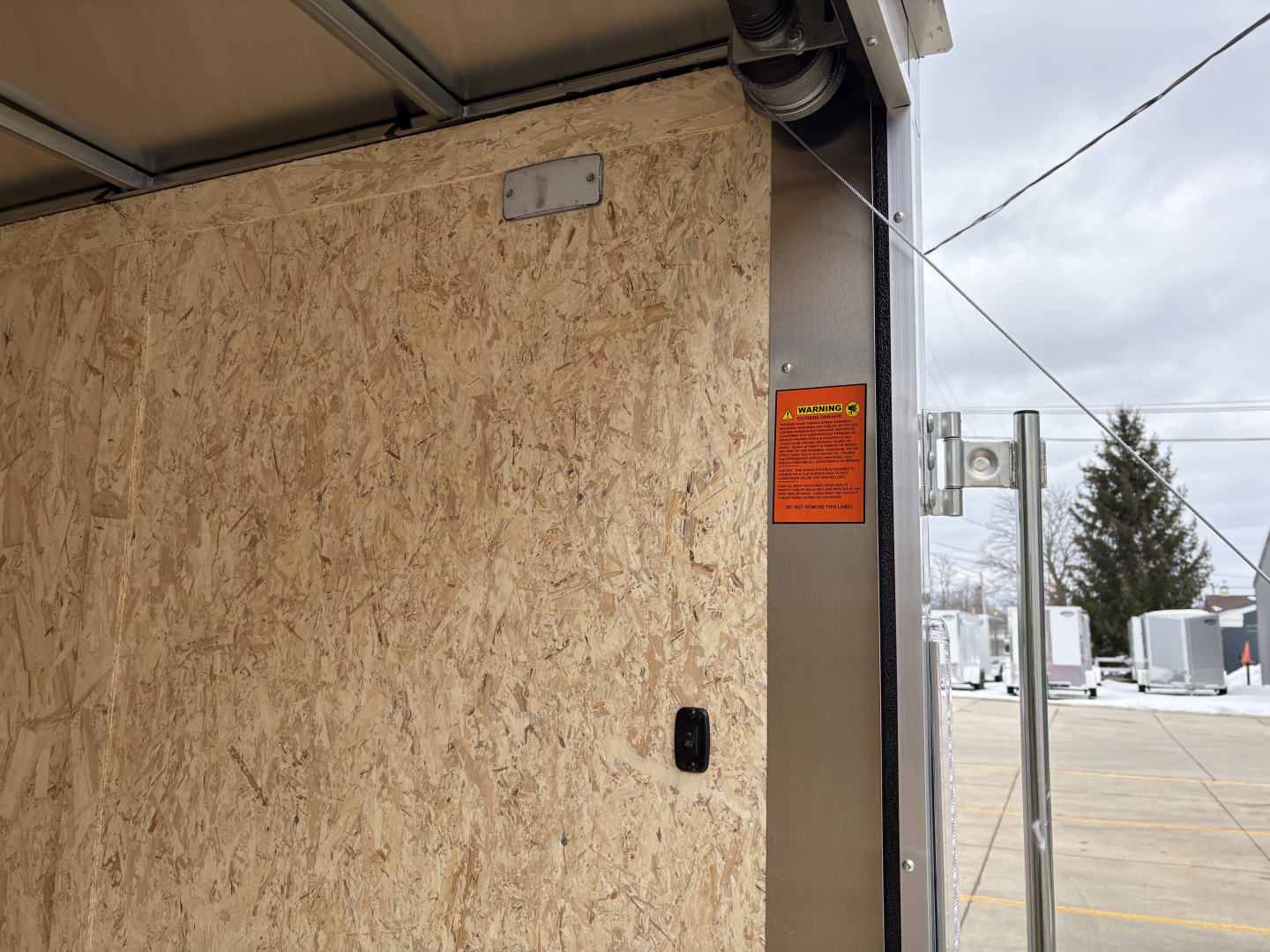 New 2026 IMPACT TRAILERS 5X8 QUAKE RAMP DOOR SILVER Cargo / Enclosed Trailer