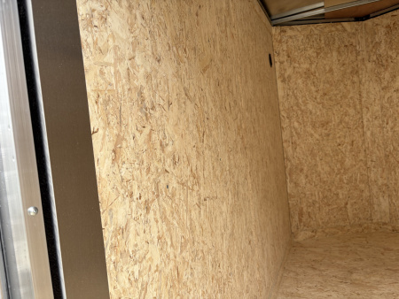 New 2026 IMPACT TRAILERS 5X8 QUAKE RAMP DOOR SILVER Cargo / Enclosed Trailer