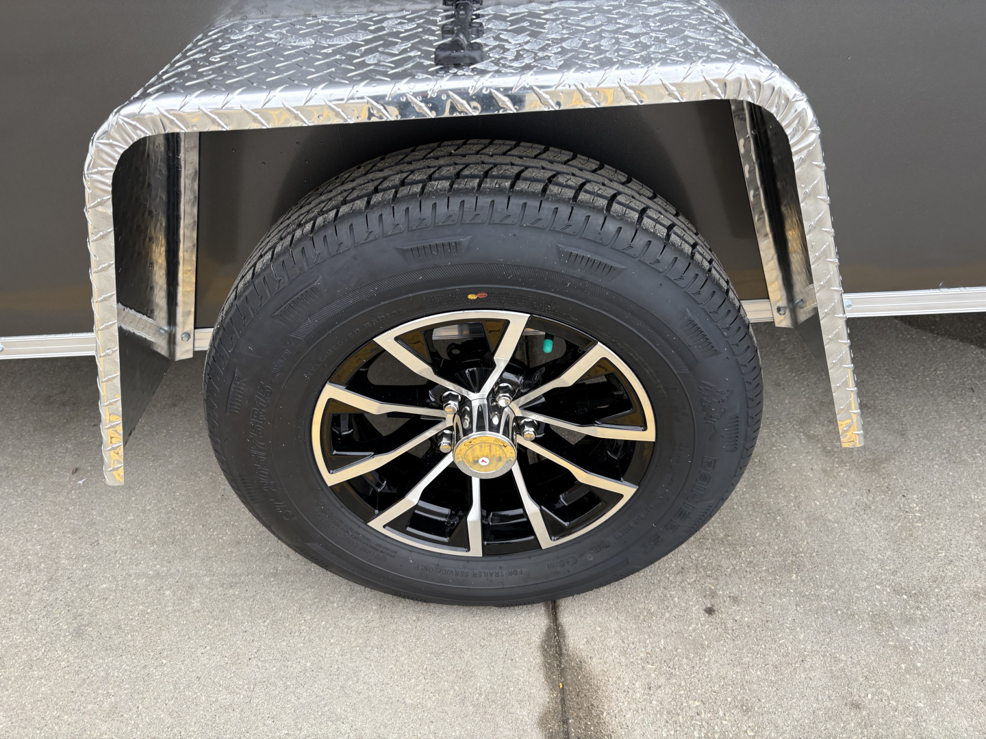 New 2026 Impact Trailers 6X12 QUAKE RAMP DOOR CHARCOAL Cargo / Enclosed Trailer