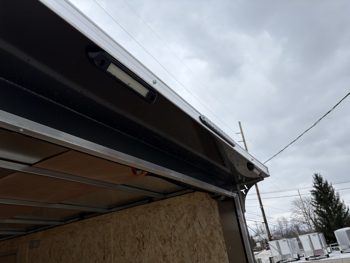 New 2026 Impact Trailers 6X12 QUAKE RAMP DOOR CHARCOAL Cargo / Enclosed Trailer