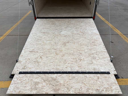 New 2026 Impact Trailers 6X12 QUAKE RAMP DOOR CHARCOAL Cargo / Enclosed Trailer