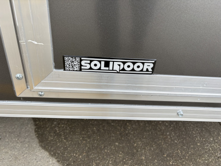 New 2026 Impact Trailers 6X12 QUAKE RAMP DOOR CHARCOAL Cargo / Enclosed Trailer