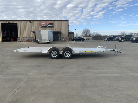 New 2027 Aluma 82 X 18 TILT-TA-EL-RTD Utility Trailer