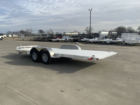 New 2027 Aluma 82 X 18 TILT-TA-EL-RTD Utility Trailer