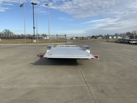 New 2027 Aluma 82 X 18 TILT-TA-EL-RTD Utility Trailer