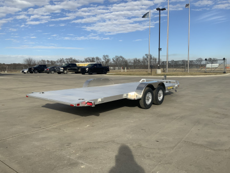 New 2027 Aluma 82 X 18 TILT-TA-EL-RTD Utility Trailer