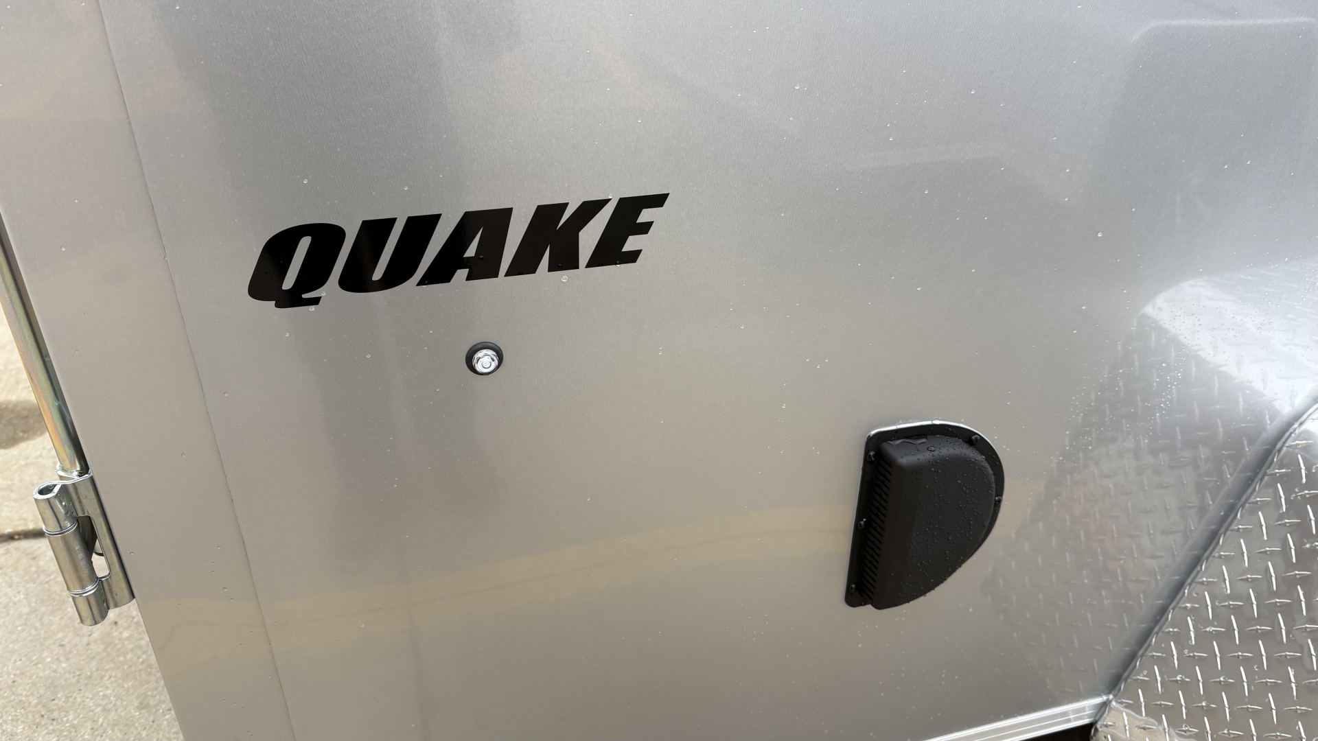 New 2026 Impact Trailers 6X12 QUAKE RAMP DOOR SILVER Cargo / Enclosed Trailer