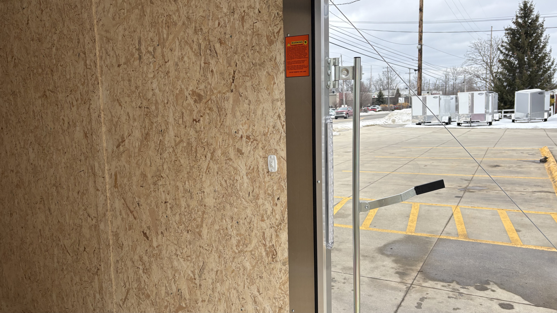 New 2026 Impact Trailers 6X12 QUAKE RAMP DOOR SILVER Cargo / Enclosed Trailer