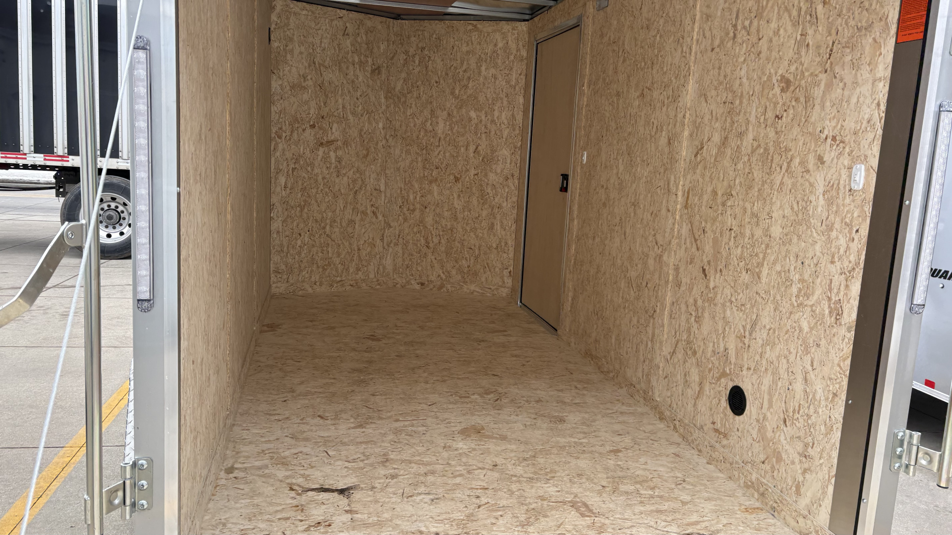 New 2026 Impact Trailers 6X12 QUAKE RAMP DOOR SILVER Cargo / Enclosed Trailer