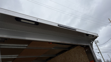 New 2026 Impact Trailers 6X12 QUAKE RAMP DOOR SILVER Cargo / Enclosed Trailer