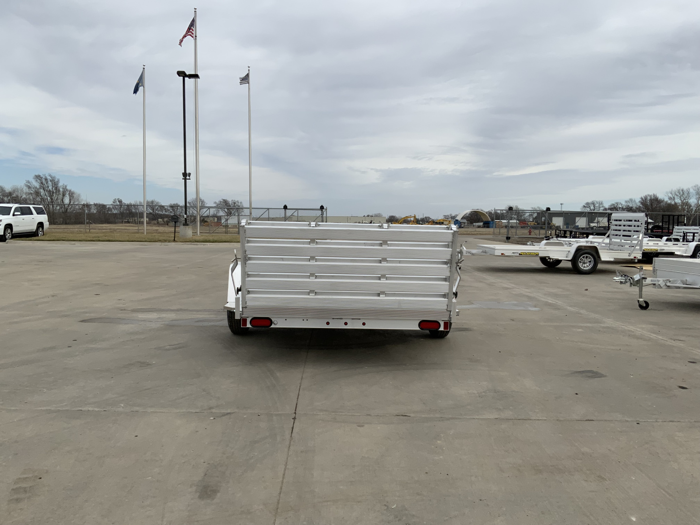New 2027 Aluma 68 X 12H-S-BT Utility Trailer