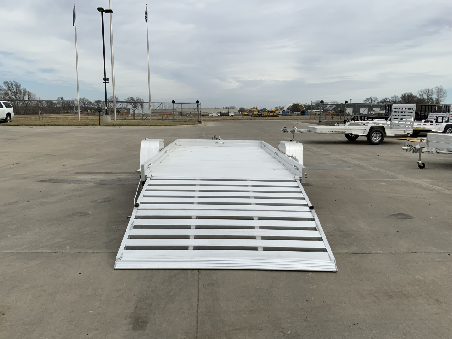 New 2027 Aluma 68 X 12H-S-BT Utility Trailer