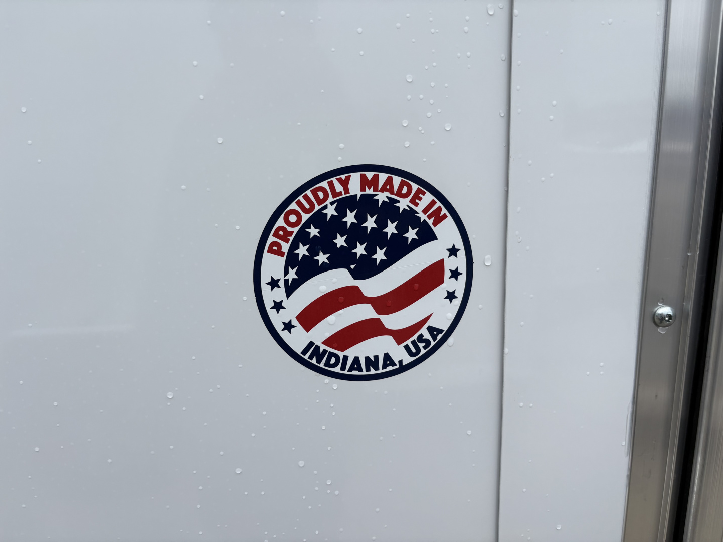 New 2026 Impact Trailers 6X12 QUAKE RAMP DOOR WHITE Cargo / Enclosed Trailer