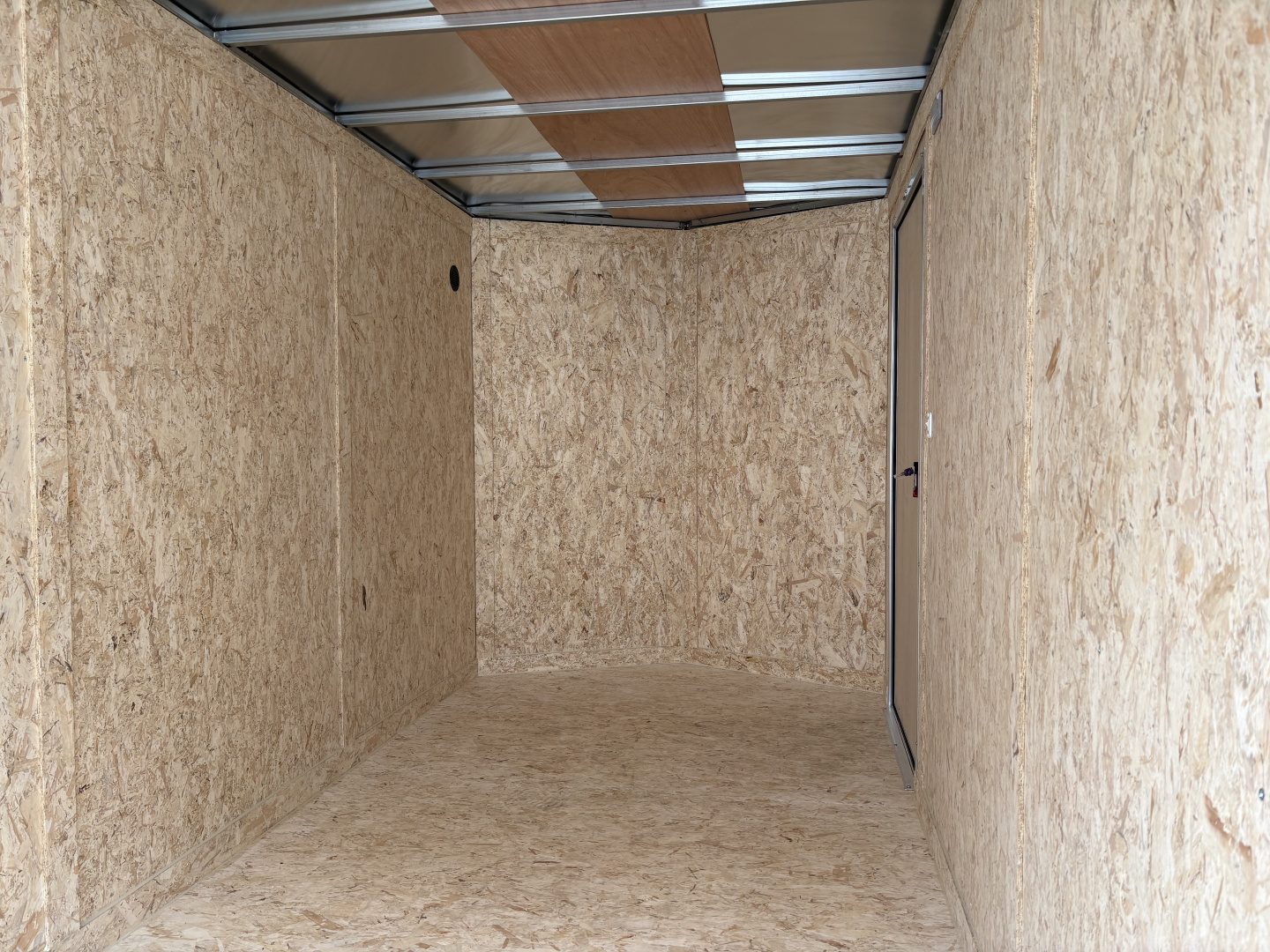 New 2026 Impact Trailers 6X12 QUAKE RAMP DOOR WHITE Cargo / Enclosed Trailer