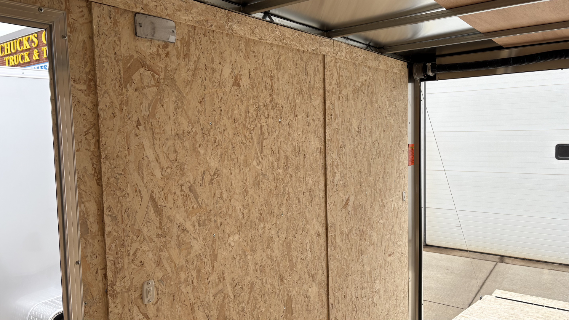 New 2026 Impact Trailers 6X12 QUAKE RAMP DOOR WHITE Cargo / Enclosed Trailer